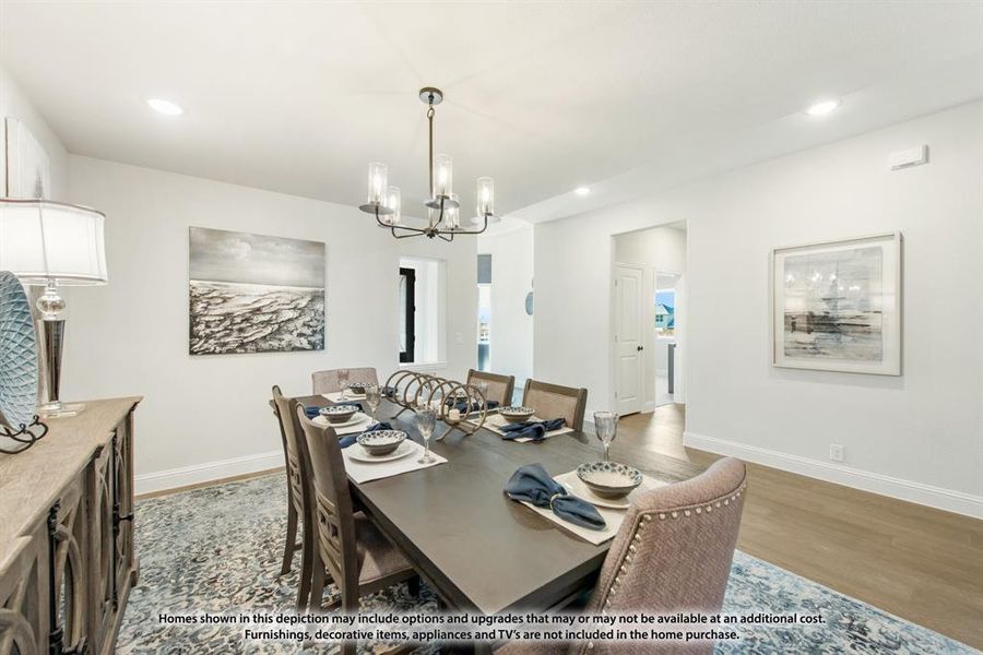 Furnished interior view inside a new home in Somerset, Mansfield (Image 6).