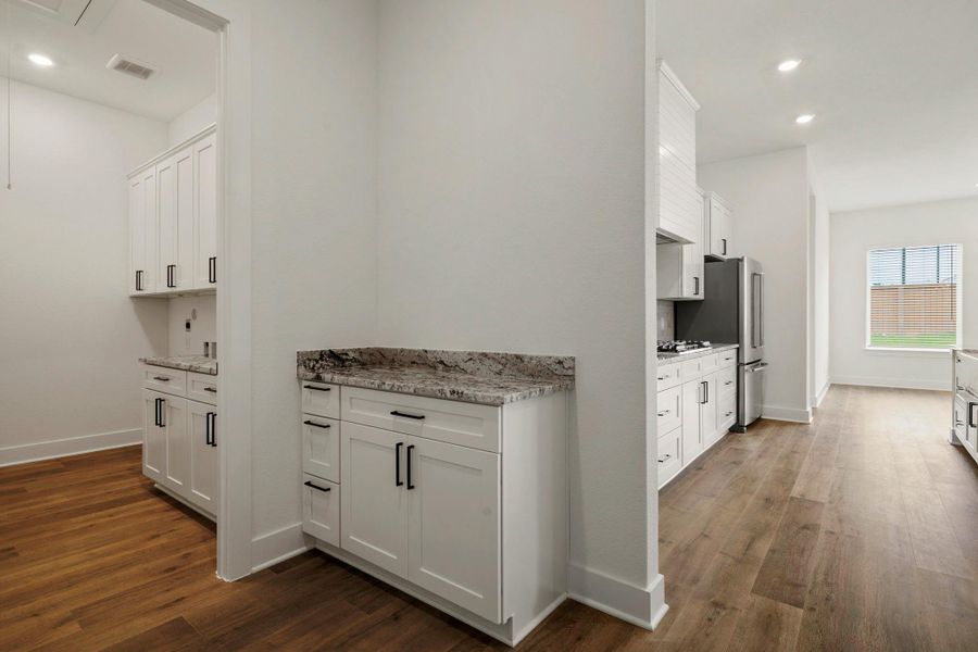 Furnished interior view inside a new home in , Magnolia (Image 10).