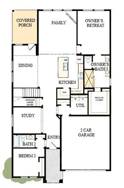 The success of a floor plan is the way you can move through it…You’ll be amazed at how well this home lives…We call it traffic patterns.