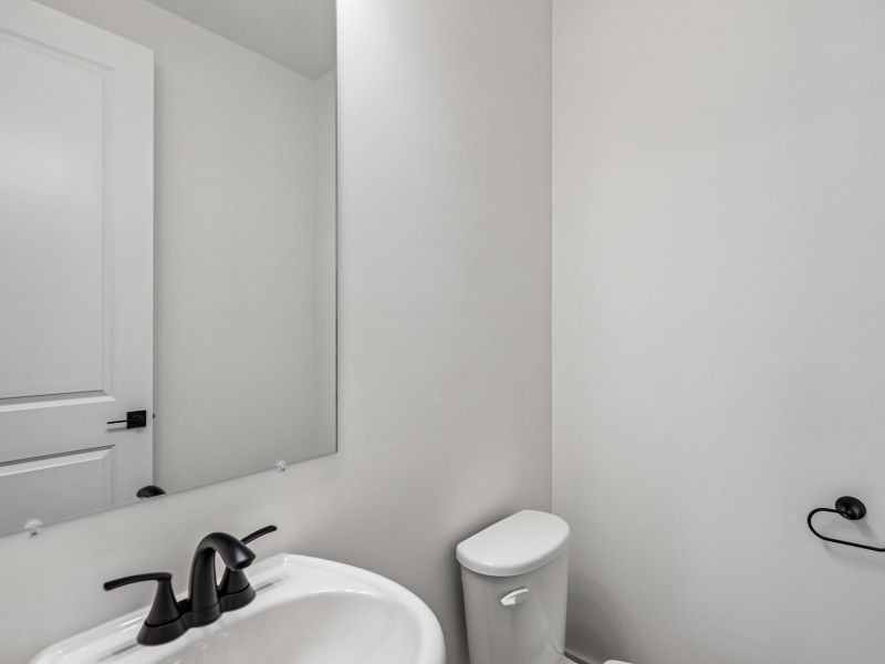 Furnished interior view inside a new home in Station Hill - Estate Series, Franklin (Image 9).