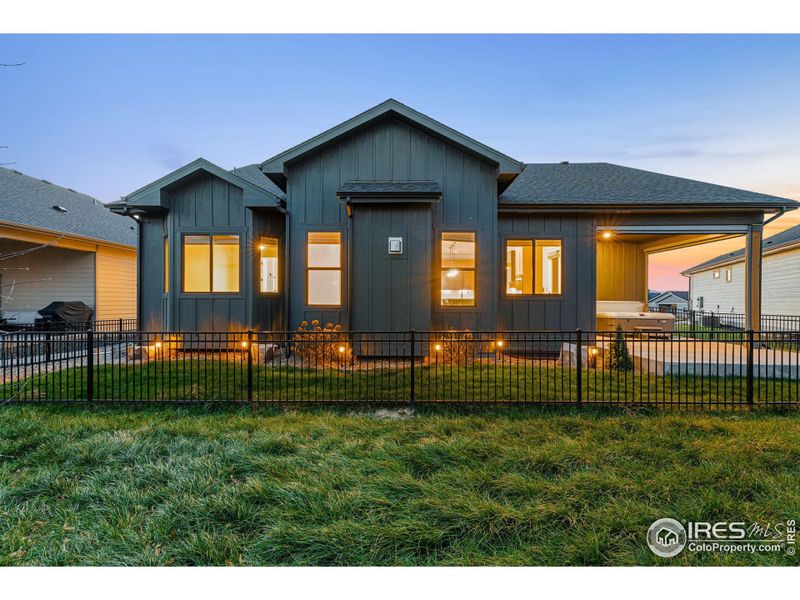 Exterior details and patio area of a home in , Fort Collins (Image 3).