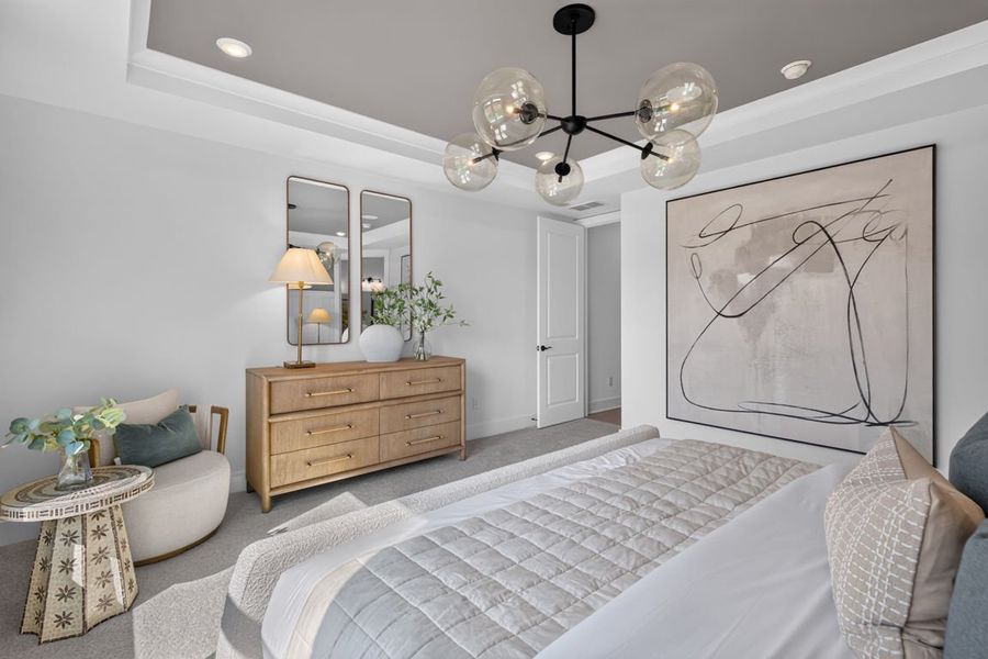 Representative furnished interior of a home built from the Mainstay by Pulte Homes in Everhour, Newnan (Image 9).