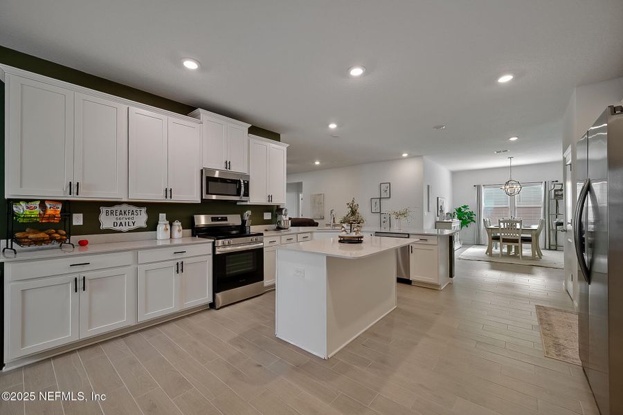 Furnished interior view inside a new home in , Jacksonville (Image 6). Furnished interior view inside a new home in , Jacksonville (Image 6).