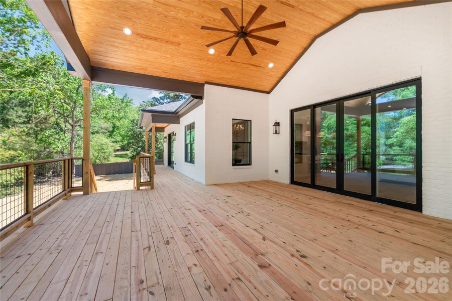 Exterior details and patio area of a home in , Waxhaw (Image 24).