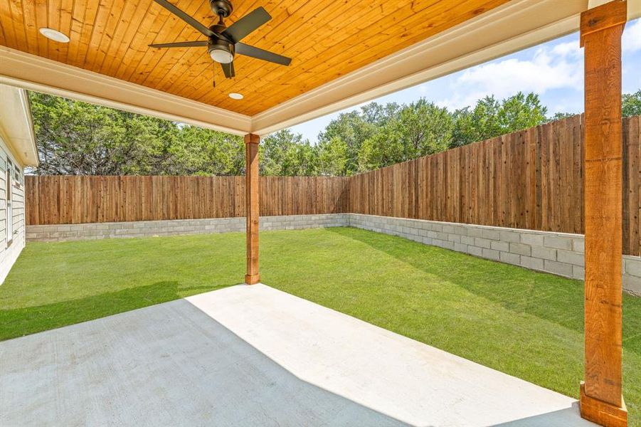 Furnished interior view inside a new home in , Granbury (Image 5). Furnished interior view inside a new home in , Granbury (Image 5).