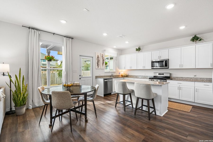 Furnished interior view inside a new home in Corley Farms, Boerne (Image 17).