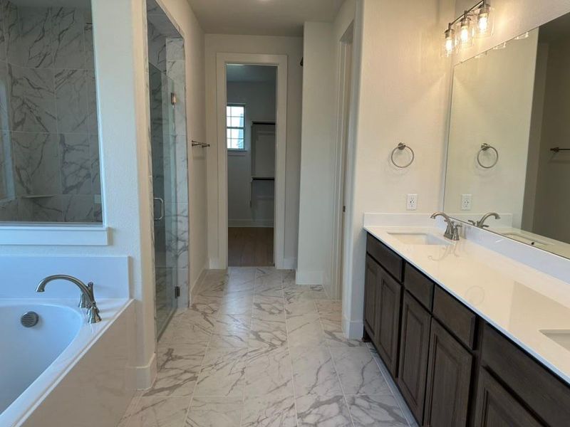 Furnished interior view inside a new home in Fannin Ranch, Leonard (Image 6).