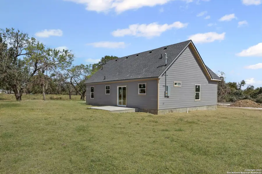 Exterior details and patio area of a home in , Lytle (Image 7). Exterior details and patio area of a home in , Lytle (Image 7).