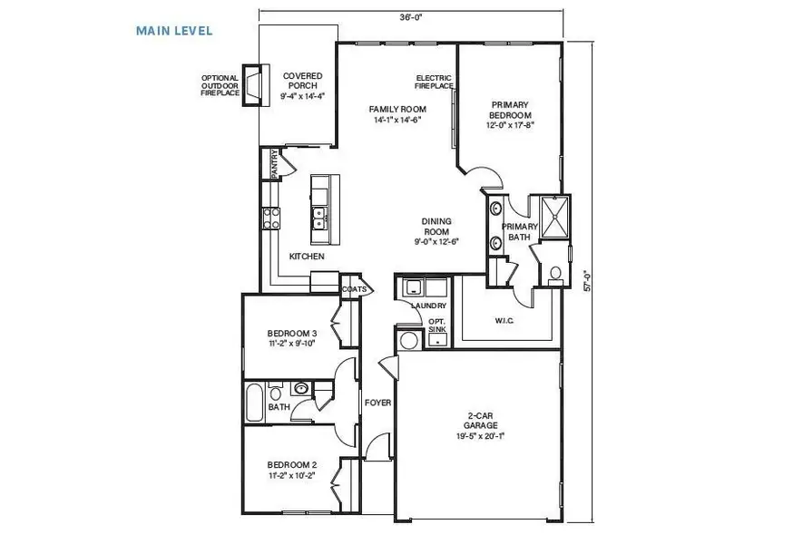 2D floor plan layout of this home in , Waleska, GA (Image 3). 2D floor plan layout of this home in , Waleska, GA (Image 3).