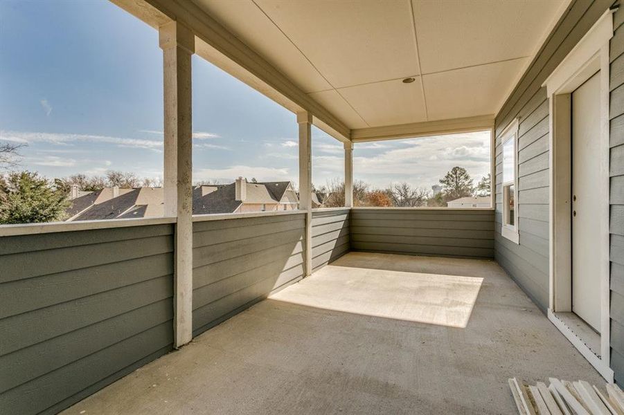 Exterior details and patio area of a home in , Coppell (Image 7).