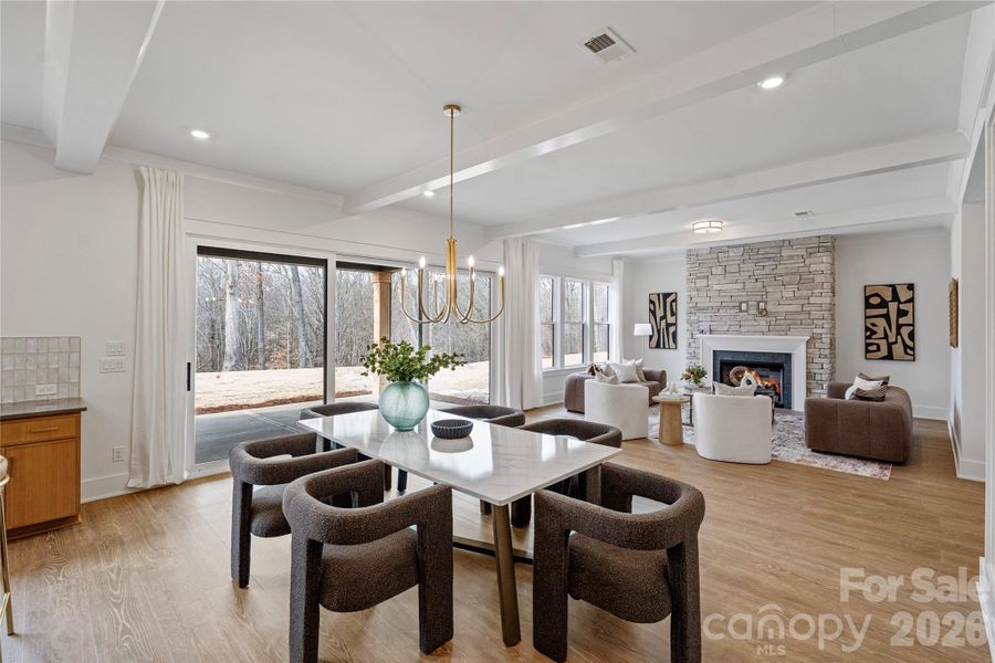 Furnished interior view inside a new home in , Wesley Chapel (Image 16).