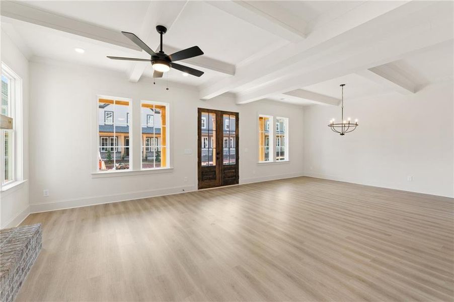 Spacious, unfurnished interior of a new home in Trove, Watkinsville (Image 18).