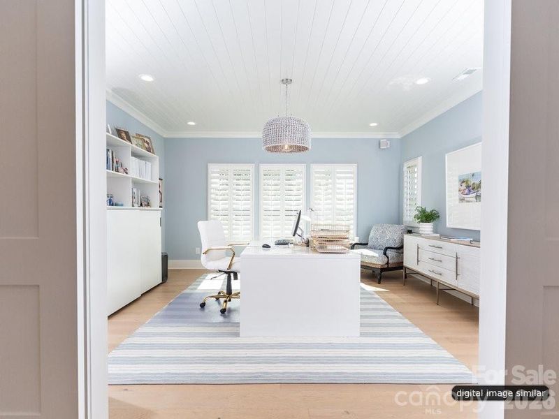 Furnished interior view inside a new home in , Davidson (Image 13).