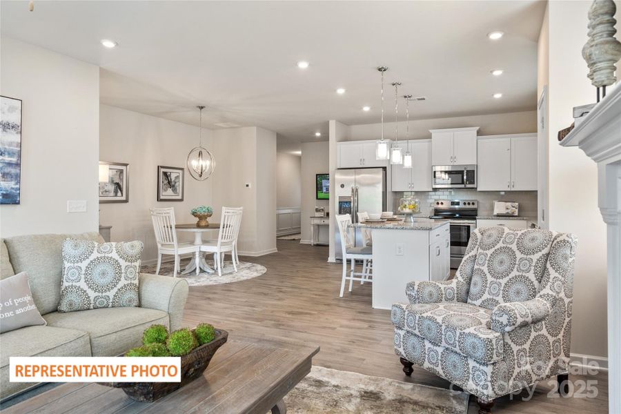 Furnished interior view inside a new home in Cedar Meadows, Monroe (Image 10).