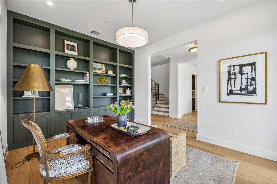 Furnished interior view inside a new home in , Houston (Image 4).