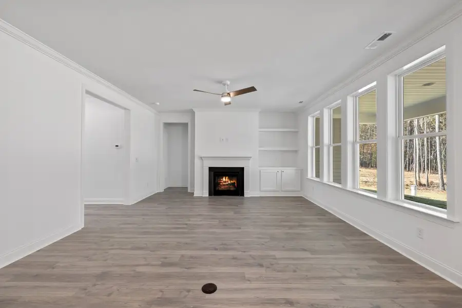 Representative unfurnished interior of a home built from the The Chandler by RobuckHomes in Baylee Ridge, Selma (Image 94). Representative unfurnished interior of a home built from the The Chandler by RobuckHomes in Baylee Ridge, Selma (Image 94).