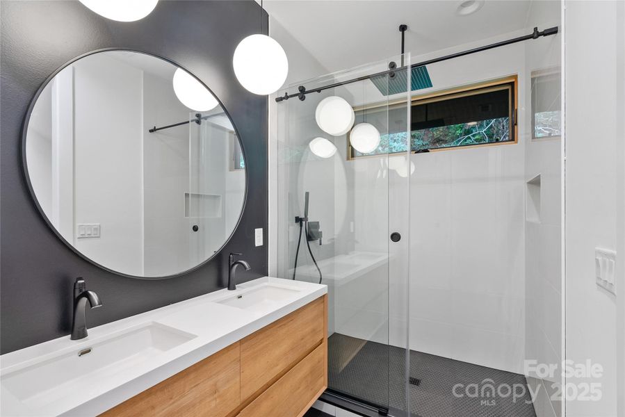 Furnished interior view inside a new home in , Asheville (Image 8).