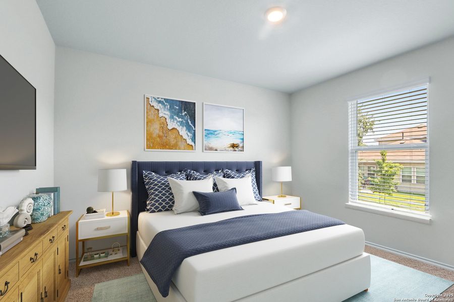 Furnished interior view inside a new home in , San Antonio (Image 17). Furnished interior view inside a new home in , San Antonio (Image 17).