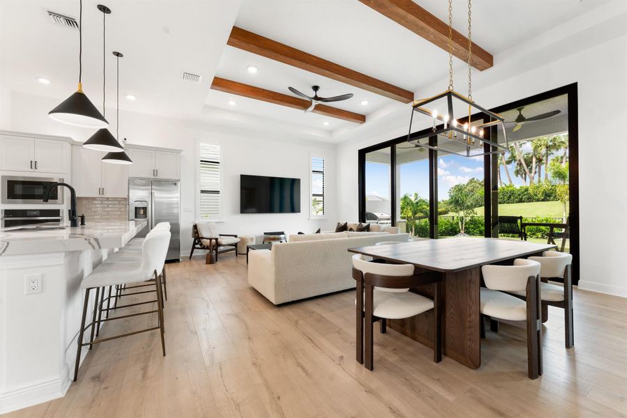 Furnished interior view inside a new home in , Westlake (Image 16).
