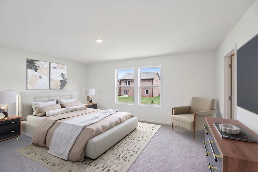 Representative furnished interior of a home built from the Splendor by Starlight Homes in The Summit at Carters Station, Columbia (Image 8).