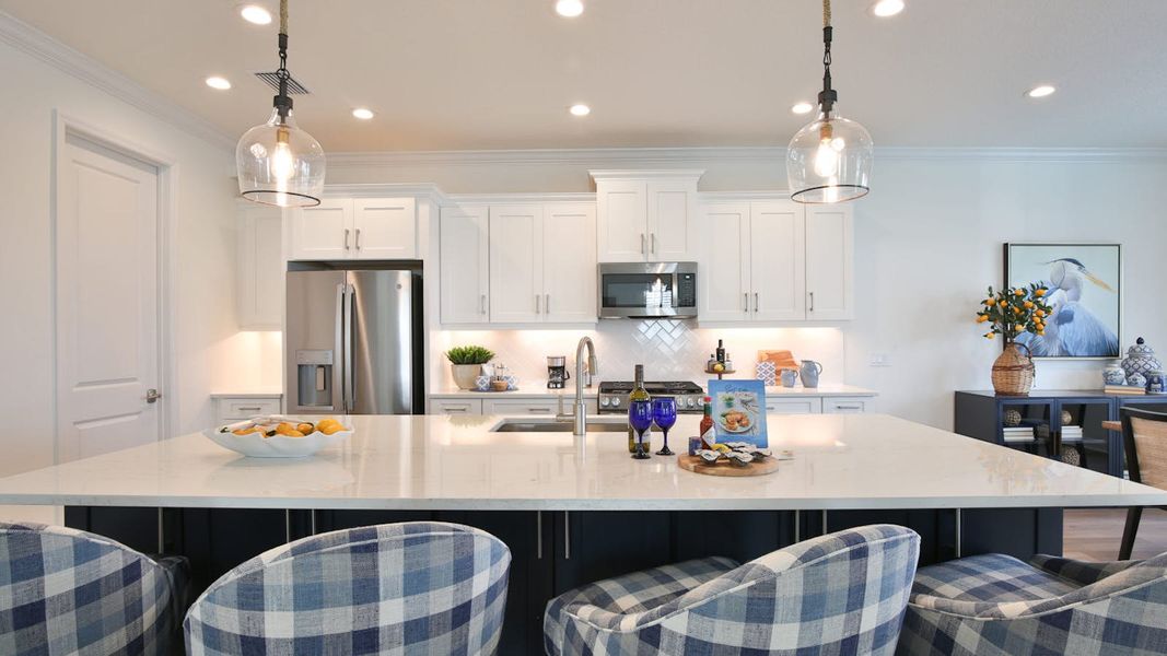 Furnished interior view inside a new home in Palm Grove, Lakewood Ranch (Image 55).