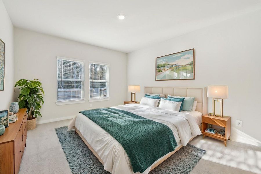 Photo is not of the actual home, but is an inspirational photo of builder’s model home and may depict options, furnishings, and/or decorator features that are not included