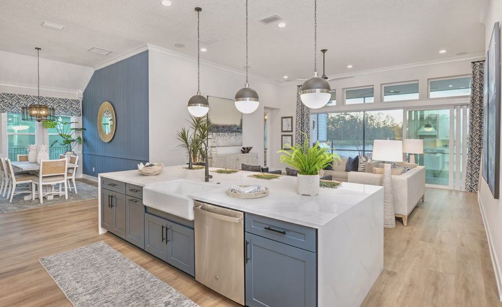 Furnished interior view inside a new home in Courtney Chase, St. Augustine (Image 24). Furnished interior view inside a new home in Courtney Chase, St. Augustine (Image 24).