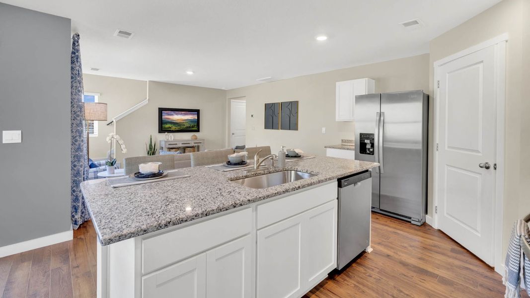 Furnished interior view inside a new home in Belhaven, Knoxville (Image 10).