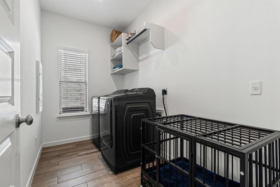 Furnished interior view inside a new home in Parkside On The River 45', Georgetown (Image 6).