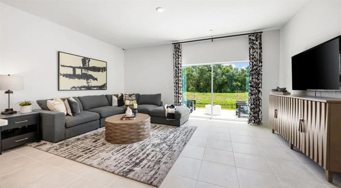 Furnished interior view inside a new home in Skye Ranch Community Group Page, Sarasota (Image 4).