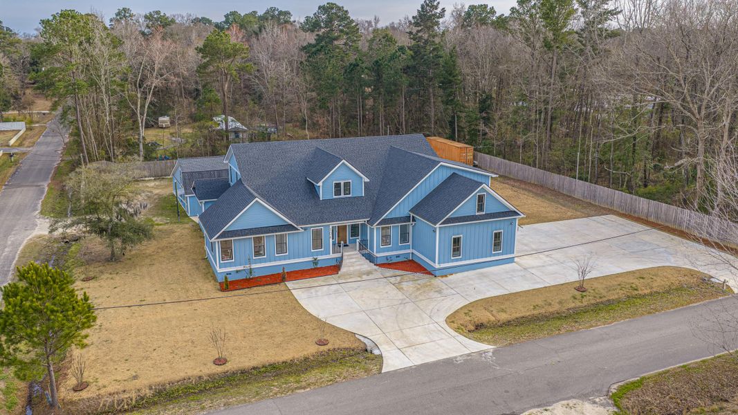 Front exterior of a new home in , Ladson, SC, highlighting curb appeal (Image 34). Front exterior of a new home in , Ladson, SC, highlighting curb appeal (Image 34).