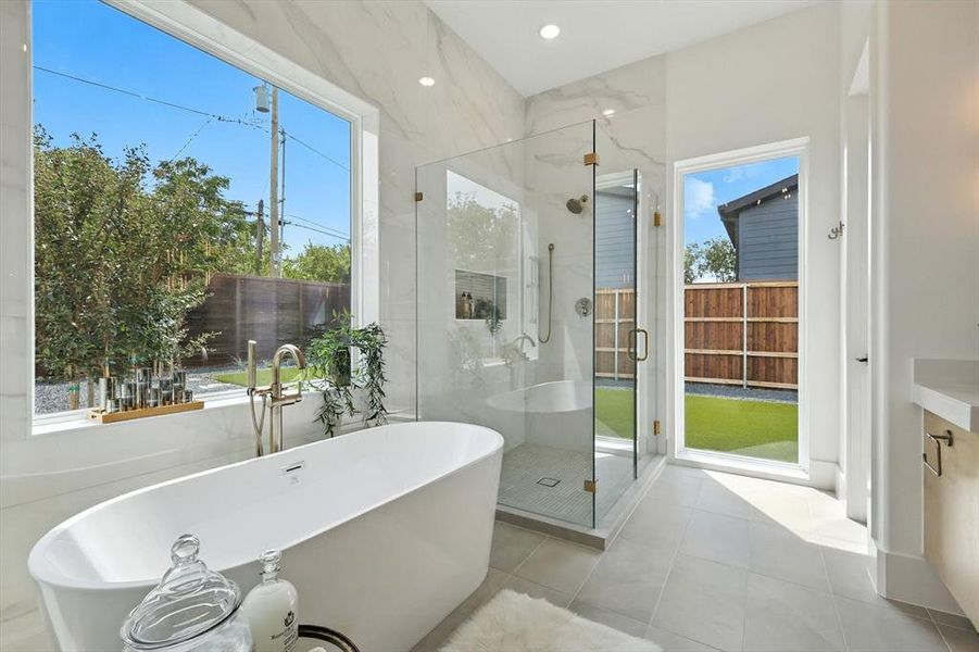 Furnished interior view inside a new home in , Dallas (Image 24). Furnished interior view inside a new home in , Dallas (Image 24).