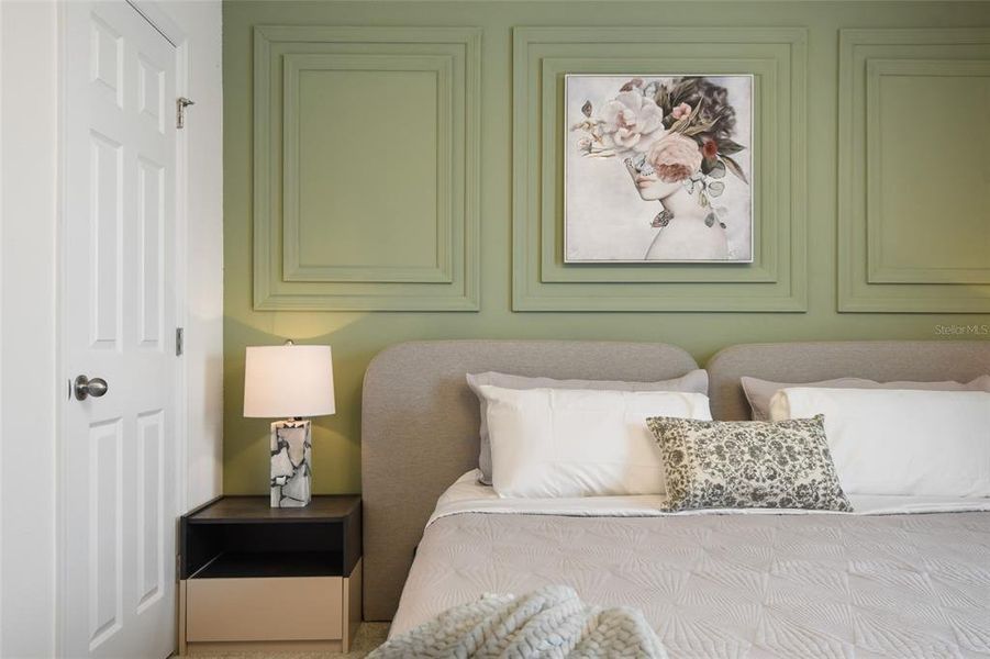 Furnished interior view inside a new home in , Kissimmee (Image 9).