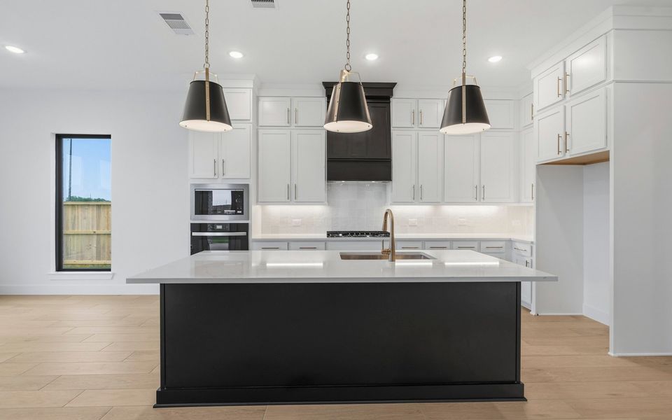 Furnished interior view inside a new home in Elyson, Katy (Image 9).