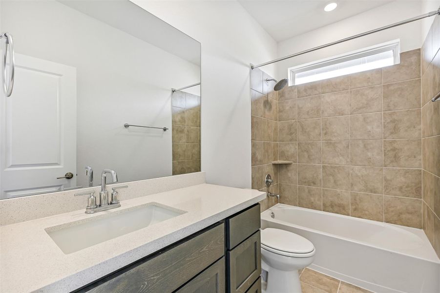 Furnished interior view inside a new home in Avalon at Friendswood 60s, Friendswood (Image 14). Furnished interior view inside a new home in Avalon at Friendswood 60s, Friendswood (Image 14).