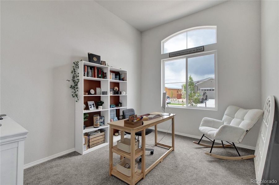Furnished interior view inside a new home in , Peyton (Image 29).