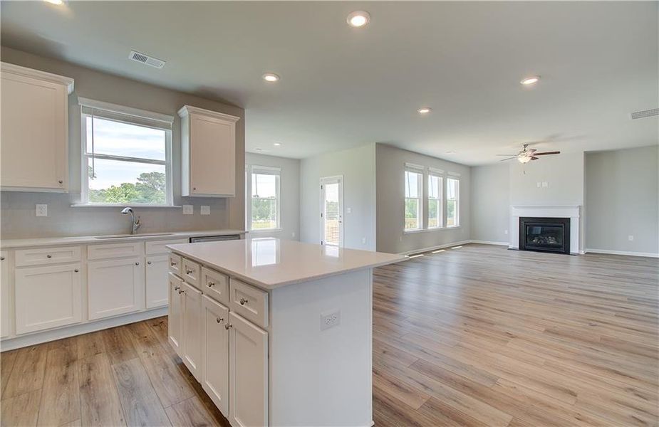 Furnished interior view inside a new home in Cooper Park, McDonough (Image 6).