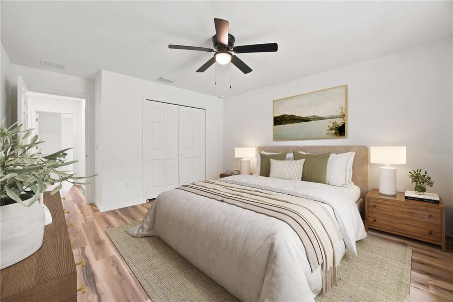 Furnished interior view inside a new home in , Ocala (Image 27).