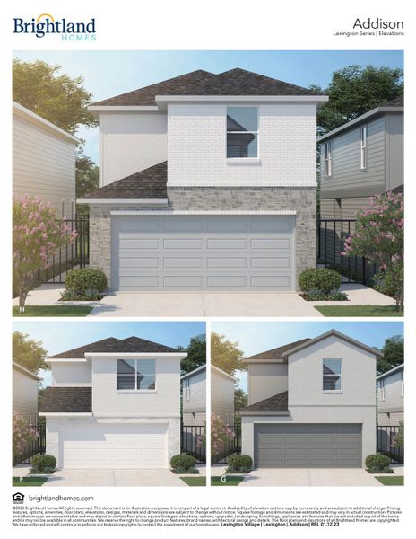 Addison Elevations Addison Elevations