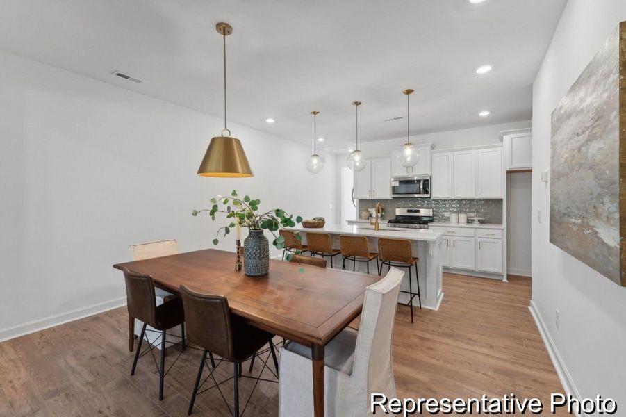 Furnished interior view inside a new home in Shay Crossing, Salisbury (Image 3).
