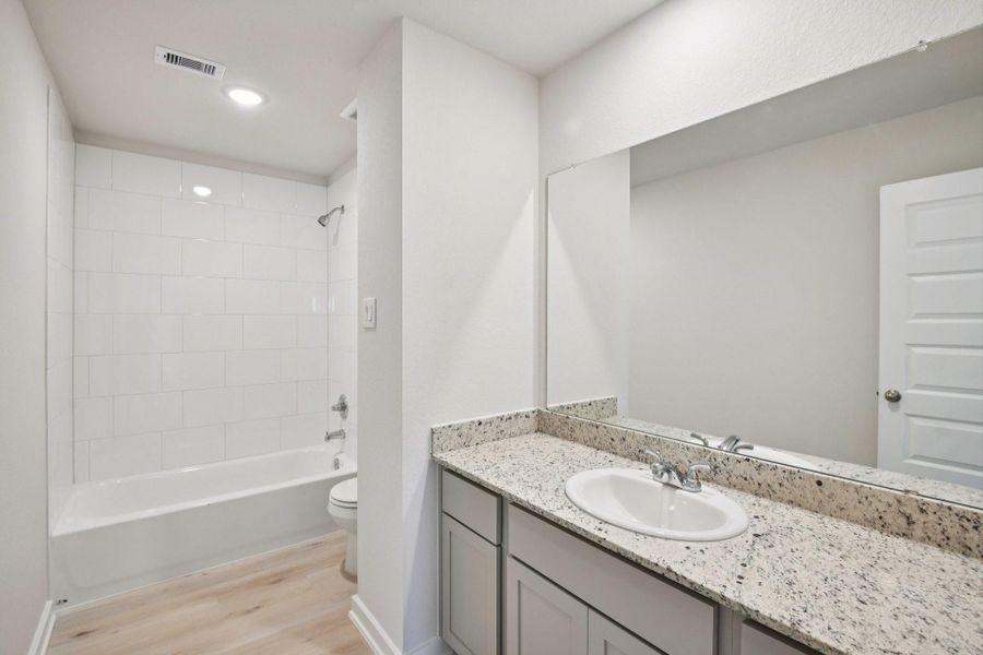 Furnished interior view inside a new home in Splendora Fields, Splendora (Image 5).