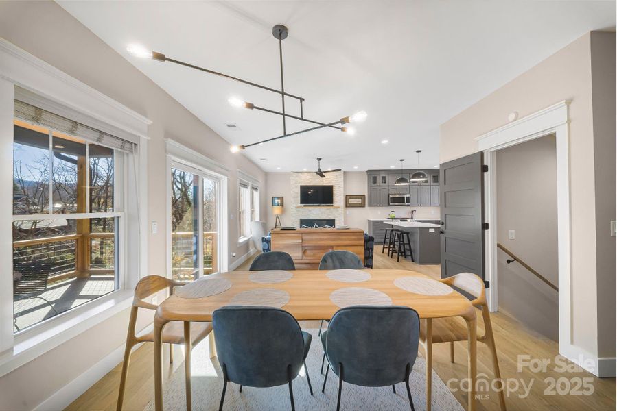 Furnished interior view inside a new home in , Asheville (Image 29). Furnished interior view inside a new home in , Asheville (Image 29).