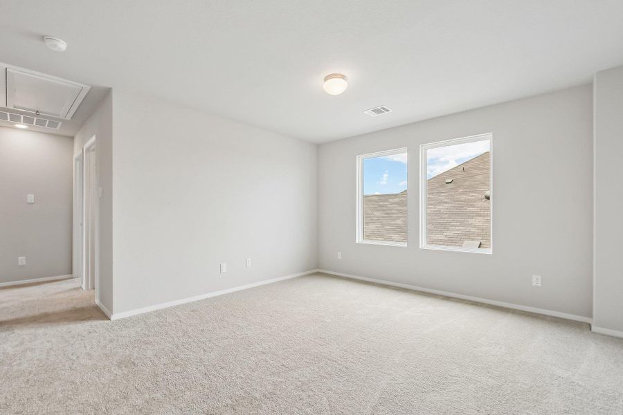 Spacious, unfurnished interior of a new home in Cascade, Liberty Hill (Image 36). Spacious, unfurnished interior of a new home in Cascade, Liberty Hill (Image 36).