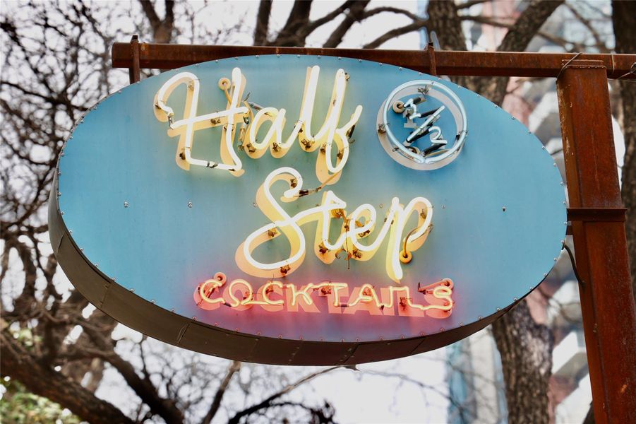 Half Step is home to some of the best craft cocktails on Rainey Street.