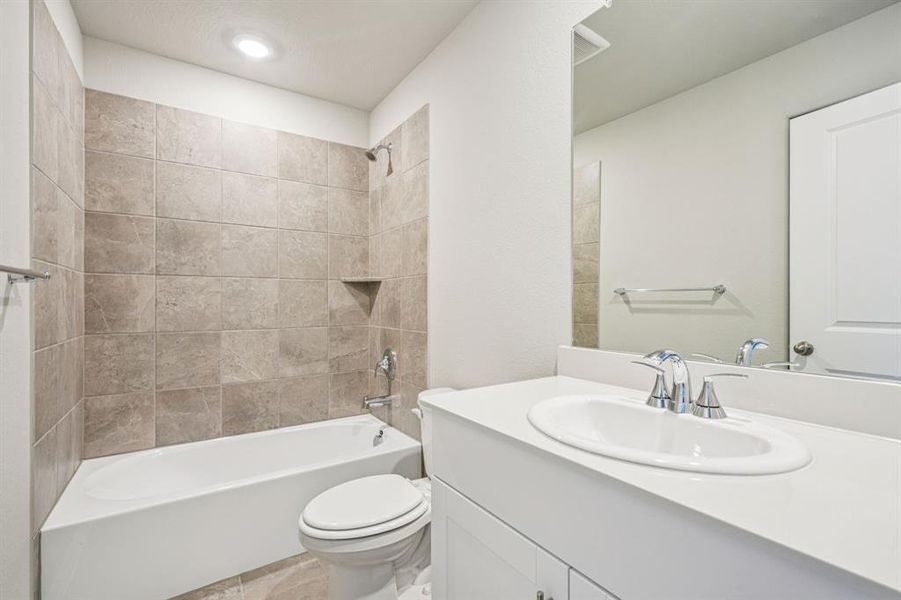 Furnished interior view inside a new home in , Princeton (Image 12).