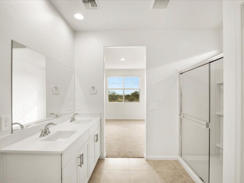 Furnished interior view inside a new home in Alamar at Rocking K, Tucson (Image 6). Furnished interior view inside a new home in Alamar at Rocking K, Tucson (Image 6).