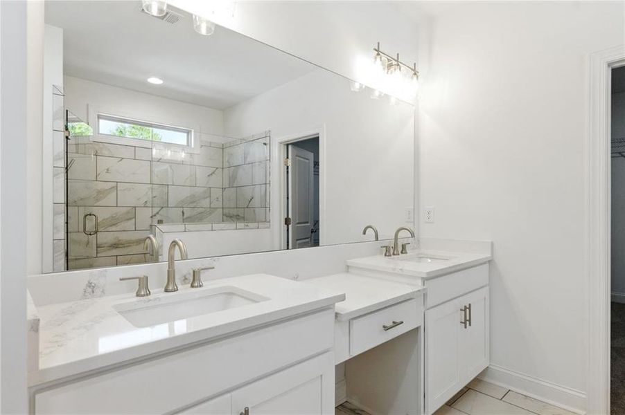 Furnished interior view inside a new home in , Buford (Image 13).