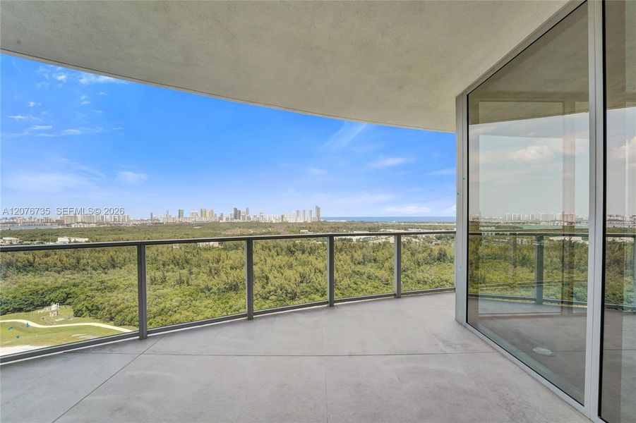 Exterior details and patio area of a home in , North Miami (Image 34).
