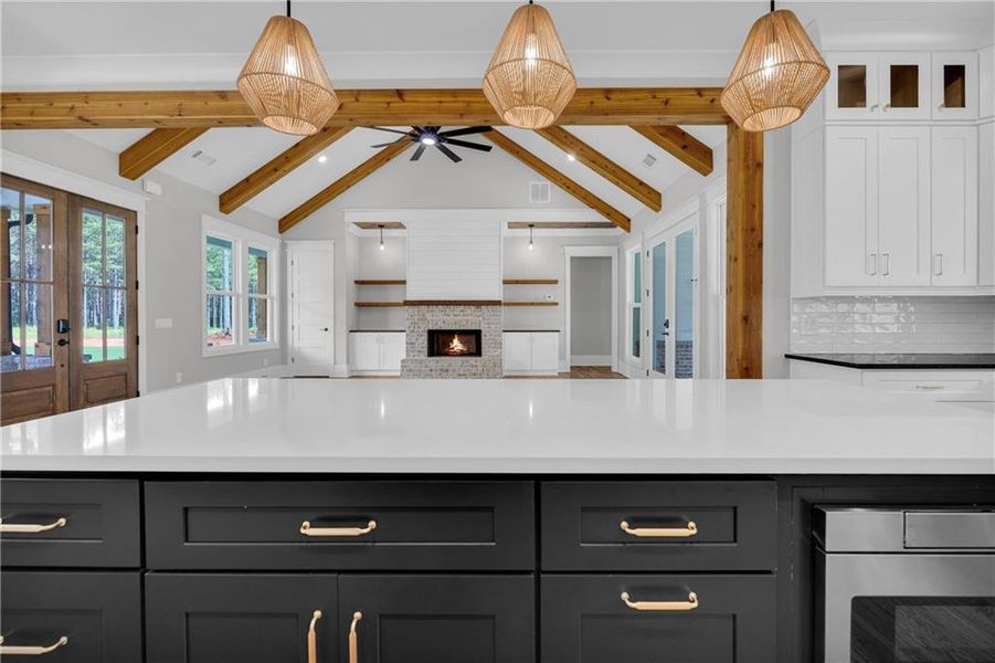 Furnished interior view inside a new home in , Monroe (Image 10).