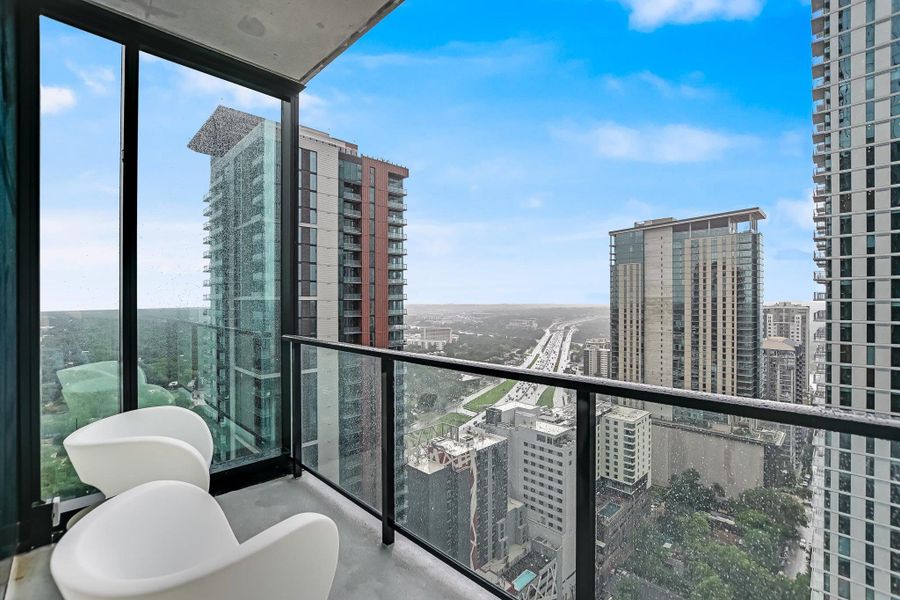 Photos shown are of the same floor plan 5 floors higher.